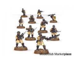 Imperial Guard Steel Legion Squad 28mm