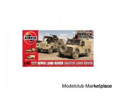 1/48 AIRFIX WMIK Land Rover & Snatch Land Rover