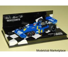 Τyrrell P34 1976, 6τροχη, P. Depailler, 1/43 MINICHAMPS