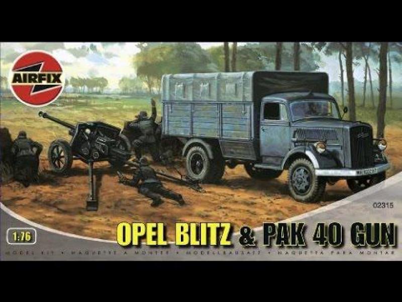 Opel Blitz & Pak 40 Gun