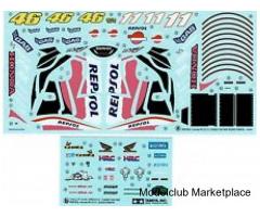 Χαλκομανιες tamiya για RC211V  2002