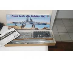 Richelieu 1943 French Battleship