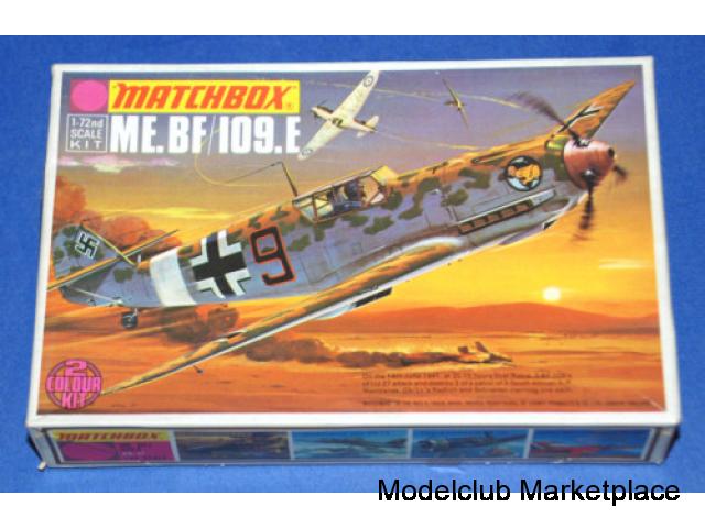 MESSERSCHMITT Bf109E, Matchbox 1/72