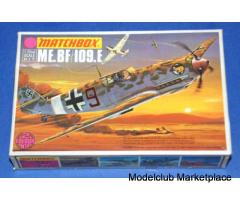 MESSERSCHMITT Bf109E, Matchbox 1/72