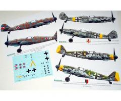 Bf109G-10 EXITO Decals (ED48006)
