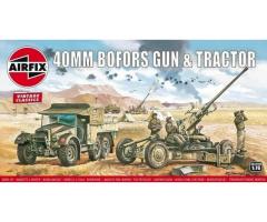 40mm bofors and gun tractor