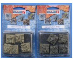 jungle bases 25x25mm