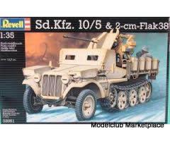 Sd.Kfz 10/5 + Flak 38 1/35 Revell