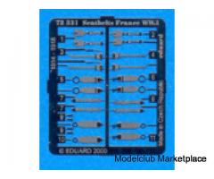 French Seatbelts WW I Photoetced Set